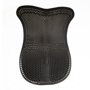 Acavallo Gel-Pad hinten erhöht schwarz WB