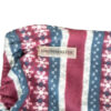 Showmaster Sattelschoner Wintermuster Rot/Blau – Bild 2