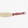 Schnurengurt Cordula Halsband "Love Cordula" rot 50 cm – Bild 3