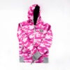 OSWSA Damen-Softshelljacke Camouflage pink S