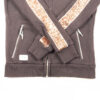 OSWSA Damen-Sweatjacke braun/roségold XS – Bild 4