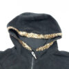 OSWSA Damen-Fleecejacke schwarz/gold S – Bild 2