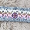 Spooks Stirnband Color rosa/grey – Bild 2