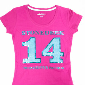 Stonedeek T-Shirt pink XS