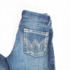 Wrangler Shiloh Damen Reit-Jeans blau 3/4 X 34 – Bild 2