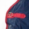 HKM Fliegenausreitdecke "Nizza" dunkelblau/rot 125 – Bild 4