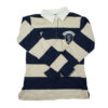 Jaipur Polo Company Langarm-Poloshirt navy/beige M