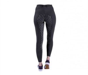 4Riders Gripvollbesatz-Reitleggings Palm Beach schwarz 38