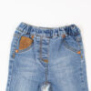 Topomini Kinder-Kniebesatzreithose Jeans 86 – Bild 2