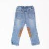 Topomini Kinder-Kniebesatzreithose Jeans 86 – Bild 4