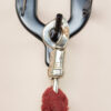 Führstrick mit Panikhaken rot – Bild 4
