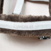 Eskadron Platinum Halfter Doublepin Glossy FauxFur Greige P2 – Bild 2