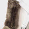 Eskadron Platinum Halfter Doublepin Glossy FauxFur Greige P2 – Bild 5