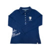 Steeds Langarm-Poloshirt blau XL