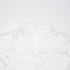 Damen-Turniershirt Spitze Langarm weiß 34 – Bild 2