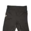 Horse Diamonds Damen Grip-Vollbesatzreitleggings Dialeg black M – Bild 5
