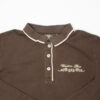 Bisbee Langarm-Poloshirt dunkelbraun 40 – Bild 2