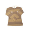 Jaipur Polo Company Langarm-Poloshirt hellbraun M