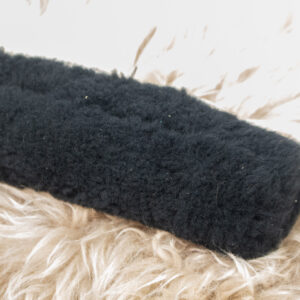 Felix Bühler Genick/ Nasenschoner Lammfell schwarz