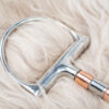 Sprenger Kupfer-Rollengebiss D-Ring einfach gebrochen 14,5 – Bild 4