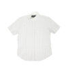 HKM Turnier-Bluse weiß/grau gestreift M