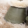 Eskadron Platinum Hufglocken Faux Fur martini-olive L – Bild 2
