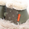 Eskadron Platinum Hufglocken Faux Fur martini-olive L – Bild 3