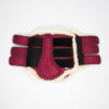 QHP Gamaschen Astana dunkelrot 2er Set L