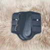 Gamaschen Neopren schwarz vorne 2er Set S