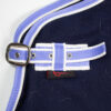 Covalliero Abschwitzdecke navy/hellblau 125 – Bild 2