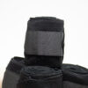 Horse-Friends Elastik-Fleece Bandagen schwarz 4er Set WB – Bild 2