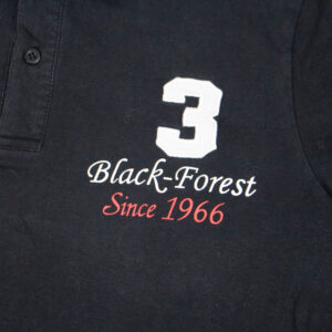 Black Forest Poloshirt schwarz L