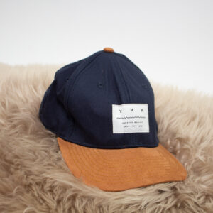 H&M Kappe navy/braun
