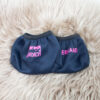 Eskadron Steigbügelschoner navy/pink 2er Set