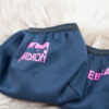 Eskadron Steigbügelschoner navy/pink 2er Set – Bild 2