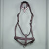 Lederhalfter Glitzer schwarz Pony