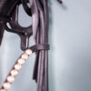 rundgenähte Trense schwarz COB – Bild 3
