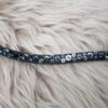 Magic Tack Stirnriemen Bling Swing schwarz/weiß