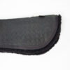 Mattes Lammfell Sattelpad schwarz DR/L – Bild 3