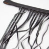 Leder-Fliegenfransen schwarz COB – Bild 3
