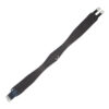 Stübben Sattelgurt schwarz 120cm