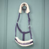 Horse Friends Halfter mit Kunstfell navy WB