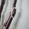 Euroriding Lederhalfter Rope schwarz Pony – Bild 4