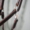 Euroriding Lederhalfter Rope schwarz Pony – Bild 6