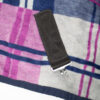 Equest Abschwitzdecke Alpha Fleece lila kariert 145/L – Bild 5