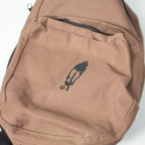 Barefoot Doppel Satteltasche Trail Front braun