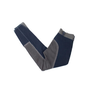 Reithose mit Vollbesatz navy/grau 170