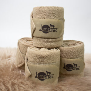 JumpTec Bandagen Fleece beige 4er Set WB