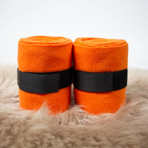 Bandagen Fleece orange 2er Set WB