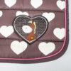 Eskadron Nici Schabracke Heart Fade brownie/white DR – Bild 2